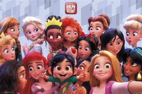 Disney Wreck It Ralph: Ralph Breaks The Internet - Princess Wall Poster, 22.375" x 34" - Walmart.com