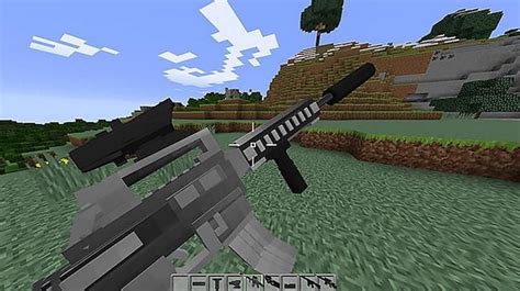 Minecraft Windows 10 Gun Mods - This mod was obviously influenced by valves portal franchise.