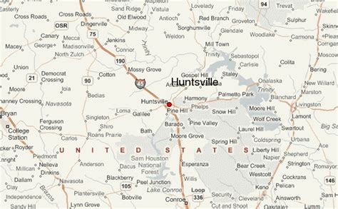 Huntsville, Texas Location Guide