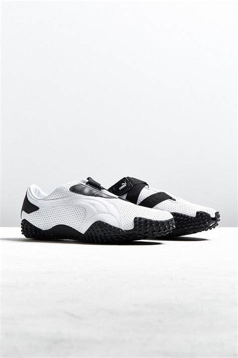 PUMA Mostro Perforated Leather Sneaker in White for Men | Lyst