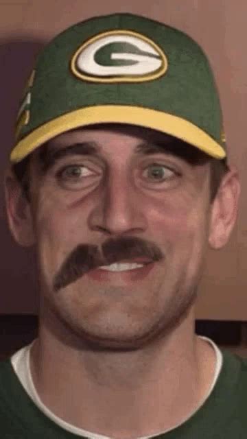 Aaron Rodgers Mustache - Nfl On Espn On Twitter Happy 30th Birthday ...