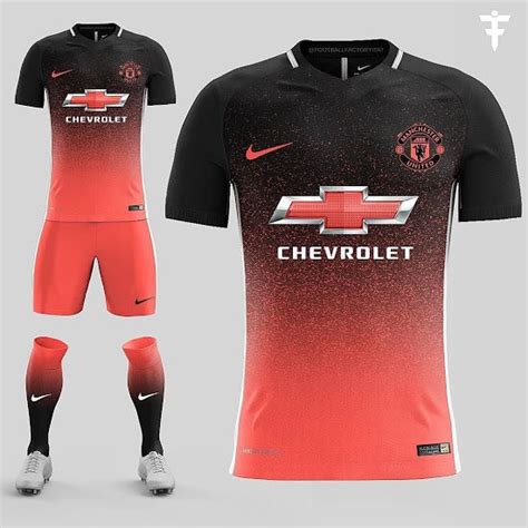 FootballFactory's Manchester United kit concept features a bold design ...