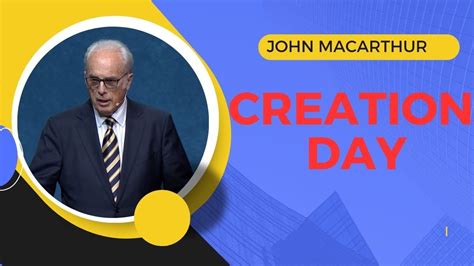 John Macarthur | Creation Day 2, B 3 | Motivational Speech #1142 - YouTube