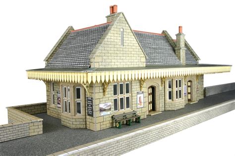 Metcalfe OO/HO SCALE STONE BUILT WAYSIDE STATION - PO238