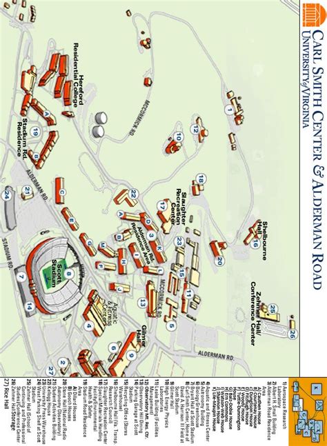 Uva Campus Map