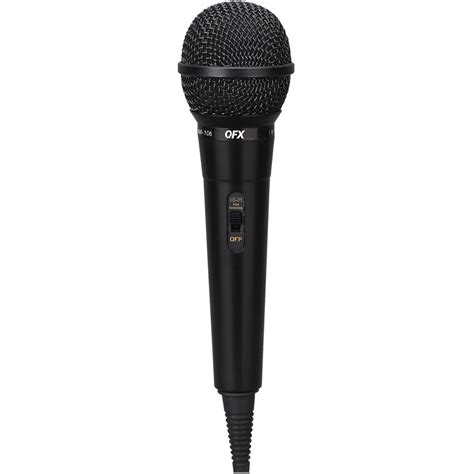 QFX Dynamic Vocal Microphone M-106 - Best Buy