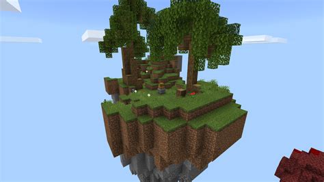 SKYBLOCK!!! "ONLY BEDROCK EDITION" look at disc Minecraft Map