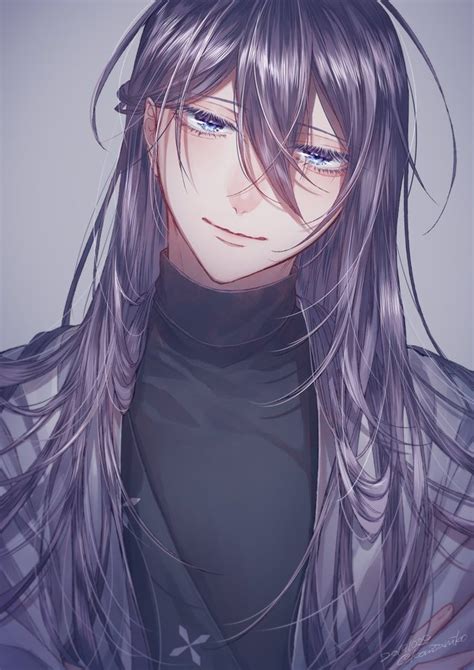 Pin by Differenist on HypMic | Anime boy long hair, Handsome anime guys, Character design male