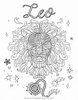 Leo Coloring Pages sketch template