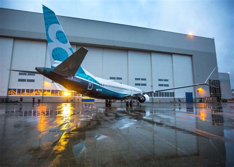 Boeing unveils the first 737 MAX — and its new production line | The ...