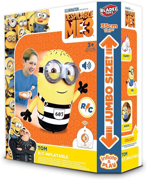 Amazon.com: Universal Minions Despicable Me 3 R/C Inflatable Mini ...