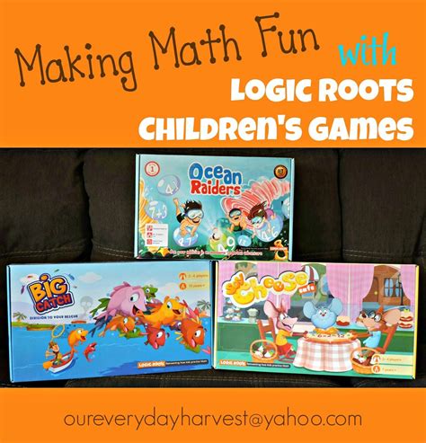 Making Math Fun with Logic Roots Children's Games | Fun math, Childrens games, Math