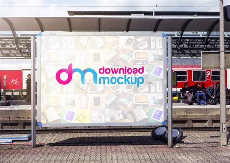 Outdoor Billboard Mockup Free PSD | Download Mockup