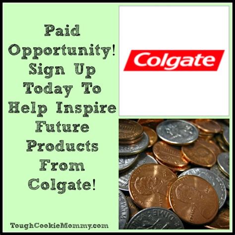 Paid Opportunity: Sign Up Today To Help Inspire Future Products From Colgate! @Colgate #Ad ...