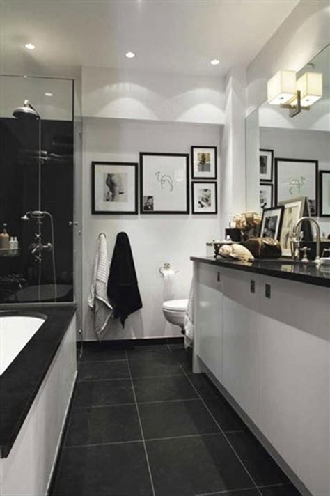 40 black slate bathroom tile ideas and pictures