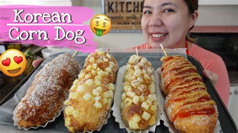 KOREAN CORN DOG Negosyo Recipe with Costing | English food, Corndog recipe, Corn dogs