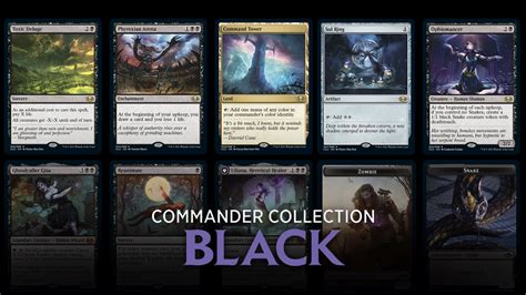 Commander Collection: Black Revealed on MTG Stream