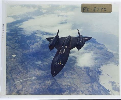 LOCKHEED SKUNK WORKS SR-71 BLACKBIRD 4"X5" COLOR TRANSPARENCY 10 | #1868484372