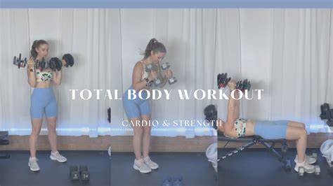 Total Body Workout with Cardio/ Julie Jones Fitness - YouTube