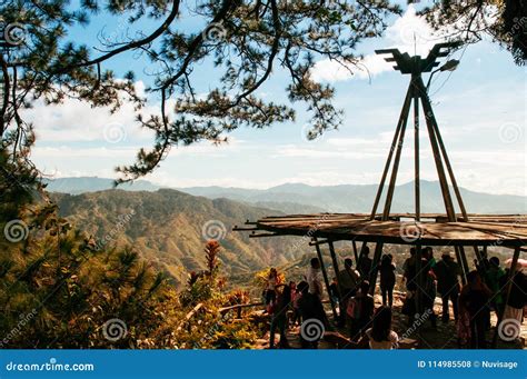 Cordillera Mountains Viewed at Mines View Park, Baguio City, Phi Editorial Stock Photo - Image ...