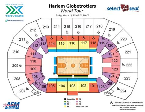 Intrust Bank Arena Seating Chart With Seat Numbers | Cabinets Matttroy