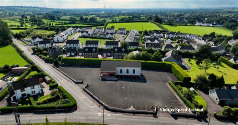 Aerial photo of Broughshane Gospel Hall Church Co Antrim Northern ...