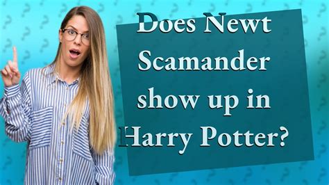 Does Newt Scamander show up in Harry Potter? - YouTube