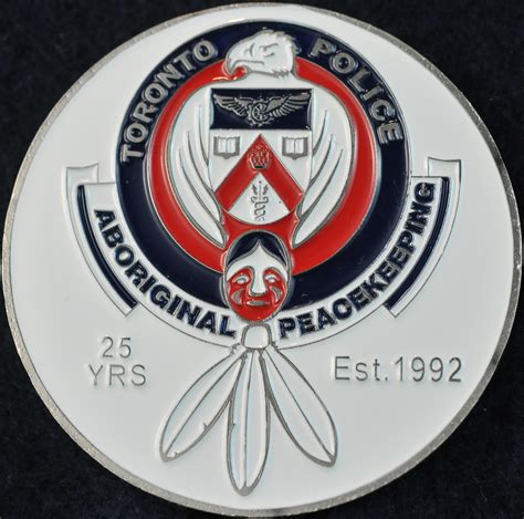 Toronto Police Service Aboriginal Peacekeeping | Challengecoins.ca