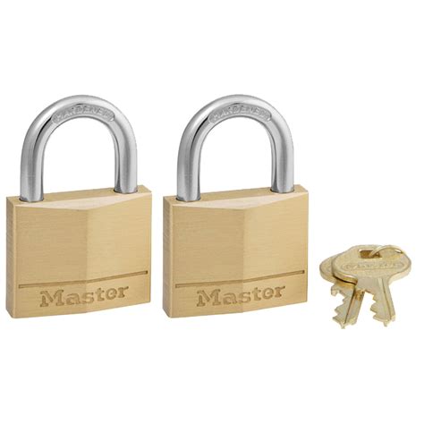 MASTERLOCK PADLOCK 2PK KEYED ALIKE