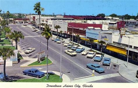 Florida Memory - Downtown Haines City - Florida | Haines city florida, Haines city, Florida