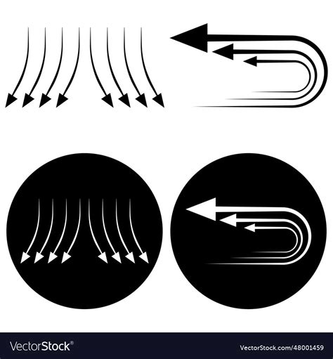 Wind direction icon Royalty Free Vector Image - VectorStock