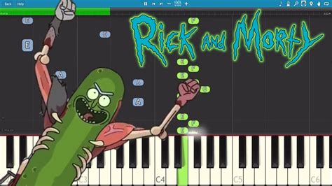 Pickle Rick ! Piano Cover / Tutorial - Rick and Morty - YouTube