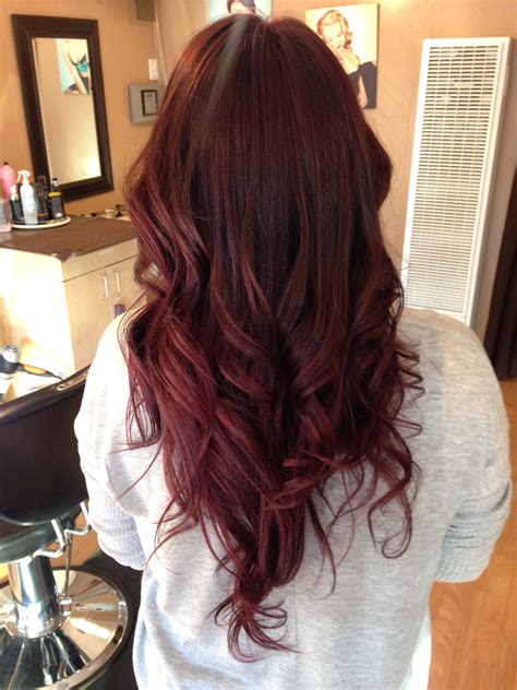 Red/Violet hair color! #hairbykris | Red violet hair color, Red violet ...