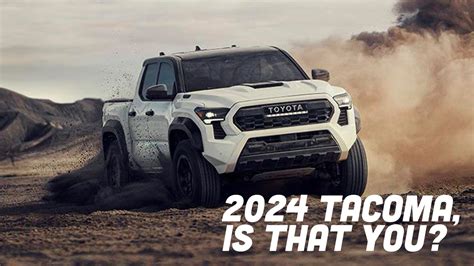 Someone Apparently Sleuthed Toyota’s Website For The 2024 Toyota Tacoma ...