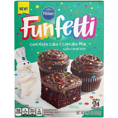 Funfetti® Chocolate Cake and Cupcake Mix - Pillsbury Baking