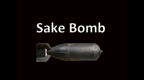 Sake Bomb Shot Drink Recipe - YouTube