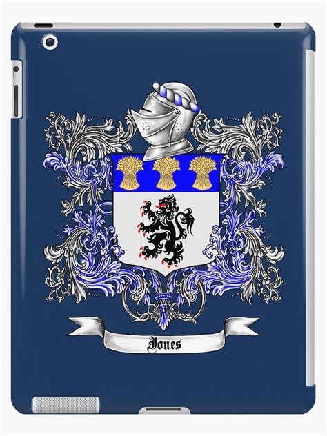 "Jones Family Crest 2" iPad Cases & Skins by atomicblizzard | Redbubble