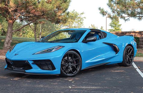 Vettes, Hot Rods & Families rapid-blue-c8-corvette-stingray-with-vossen ...