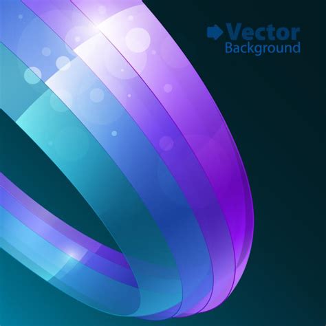 Colorful ribbons background (18307) Free AI, EPS Download / 4 Vector