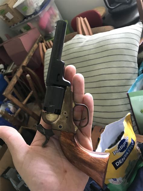 Cap and Ball revolver from storage. Info in captions. : r/whatisthisgun