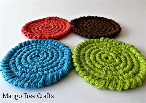 Free Crochet Coasters Pattern