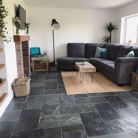 The Stone Tile Company Blog - Kath's amazing renovation with Natural Charcoal Grey Slate | | The ...