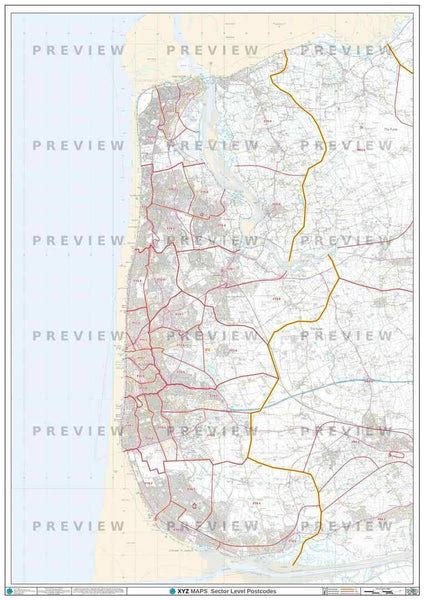 LS Postcode Map for the Leeds Postcode Area GIF or PDF Download – Map Logic