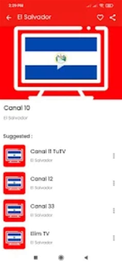 El Salvador Tv สำหรับ Android - ดาวน์โหลด