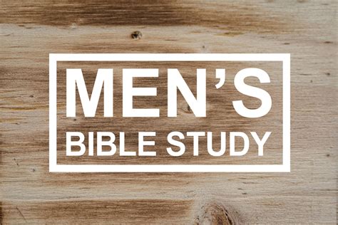 Men's Bible Study - Lancaster Presbyterian Church