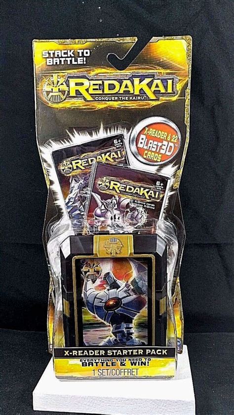 REDAKAI CONQUER THE KAIRU X-READER STARTER PACK 22 Blast Card Stack To Battle #SpinMaster | Ebay ...