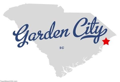 Garden City, SC | Map of Garden City South Carolina SC | Garden city south carolina, Garden city ...