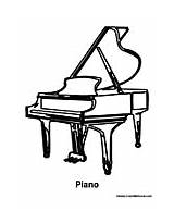 Baby Grand Piano Floor Plan Sketch Coloring Page sketch template