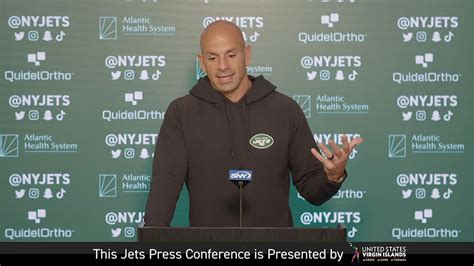 Coach Robert Saleh Says The NY Jets Still Have A Lot Of Give Despite ...