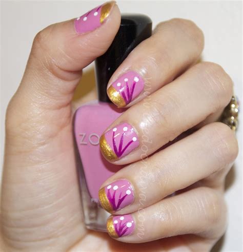 Spring Inspired Nail-Art: Step by Step Tutorial |thedocndiva